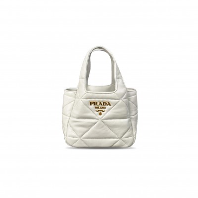 PRADA MINI DIAMOND-SHAPED VEGETABLE BASKET 1BG451 (18*16*10cm) PRADA MINI DIAMOND-SHAPED VEGETABLE BASKET 1BG451 (18*16*10cm)